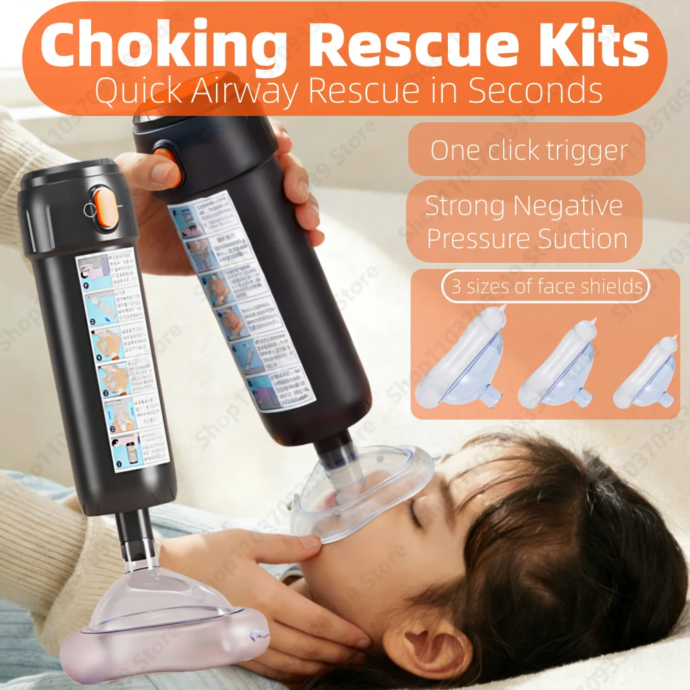 Portable First Aid Kit Auto Heimlich First Aid Choking Rescue Device Home Cpr Choking Emergency Device Adult Children Asphyxia
Portable First Aid Kit Auto Heimlich First Aid Choking Rescue Device Home Cpr Choking Emergency Device Adult Children Asphyxia