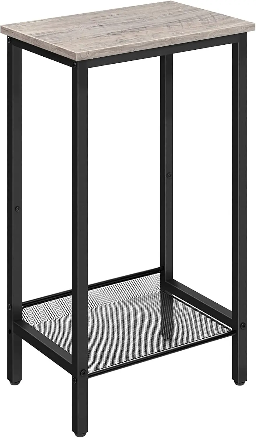 Tall Side Table, Industrial End Telephone Table with Adjustable Mesh Shelves, for Living Room, Bedroom, Entryway, Office, Gre
Tall Side Table, Industrial End Telephone Table with Adjustable Mesh Shelves, for Living Room, Bedroom, Entryway, Office, Gre