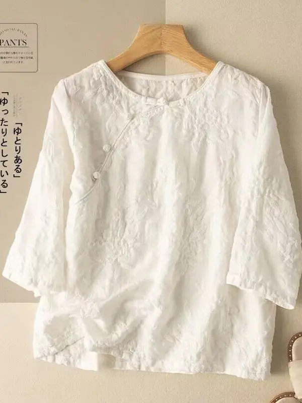 Artistic Embroidered Heavy Work Sleeveless T-shirt Women's Loose Fit round Neck Casual Top Commute Style Summer New Arrival
Artistic Embroidered Heavy Work Sleeveless T-shirt Women's Loose Fit round Neck Casual Top Commute Style Summer New Arrival