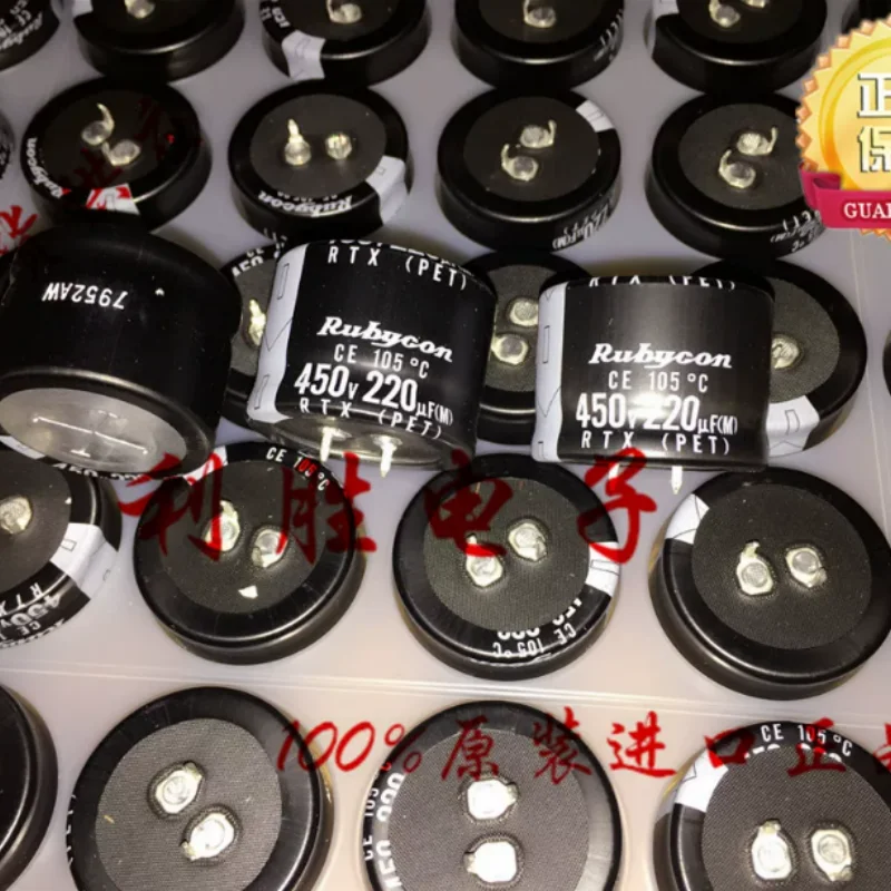 5PCS-30PCS 220UF 450V Japanese Ruby RUBYCON Electrolytic Capacitor 450V220UF 35X25 RTX
5PCS-30PCS 220UF 450V Japanese Ruby RUBYCON Electrolytic Capacitor 450V220UF 35X25 RTX