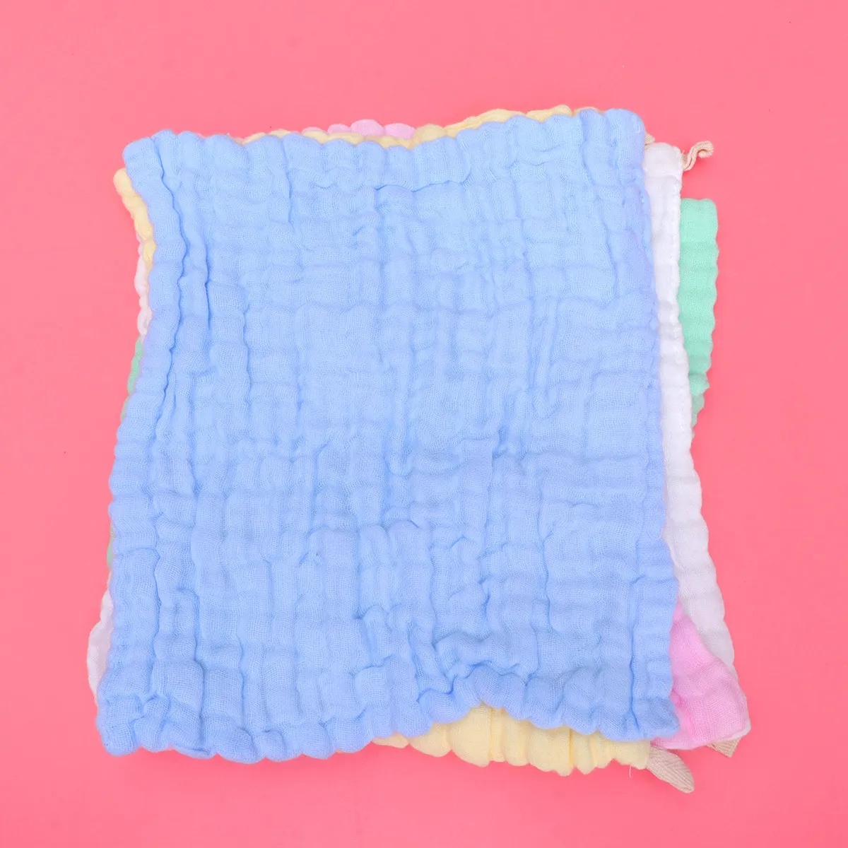 5Pcs 6-Layer Pre-Washed Gauze Cotton Baby Face Towels Soft Absorbent Quick-Dry Muslin Washcloths for Newborns Kids Bathing
5Pcs 6-Layer Pre-Washed Gauze Cotton Baby Face Towels Soft Absorbent Quick-Dry Muslin Washcloths for Newborns Kids Bathing