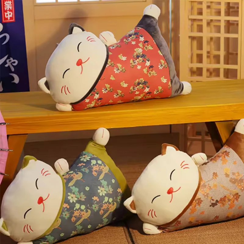 Japanese Style Lucky Cat Pillow Dual-use Sofa Back Cushion Office Seat Belt Waist Cushion Car Lumbar Pillow Birthday Gift
Japanese Style Lucky Cat Pillow Dual-use Sofa Back Cushion Office Seat Belt Waist Cushion Car Lumbar Pillow Birthday Gift