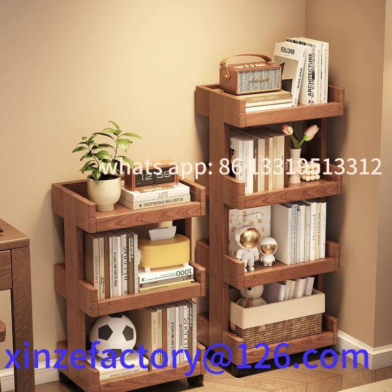 Customizable all-solid wood bookshelf shelf floor-to-ceiling simple living room sofa
Customizable all-solid wood bookshelf shelf floor-to-ceiling simple living room sofa
