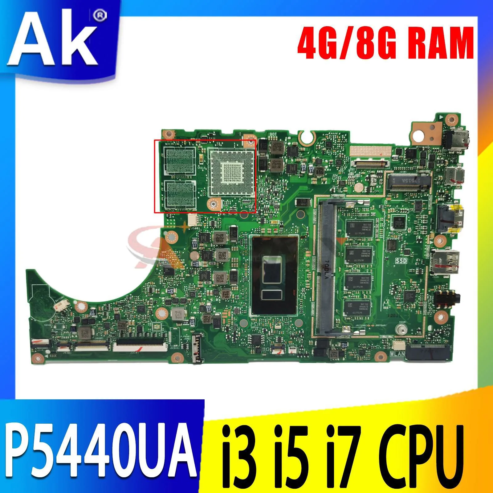 Shenzhen P5440UA Mainboard For ASUS PRO P5340UF P5440UF P5440FA P5440U Laptop Motherboard I3 I5 I7 8th 4GB 8GB RAM Test 100%
Shenzhen P5440UA Mainboard For ASUS PRO P5340UF P5440UF P5440FA P5440U Laptop Motherboard I3 I5 I7 8th 4GB 8GB RAM Test 100%