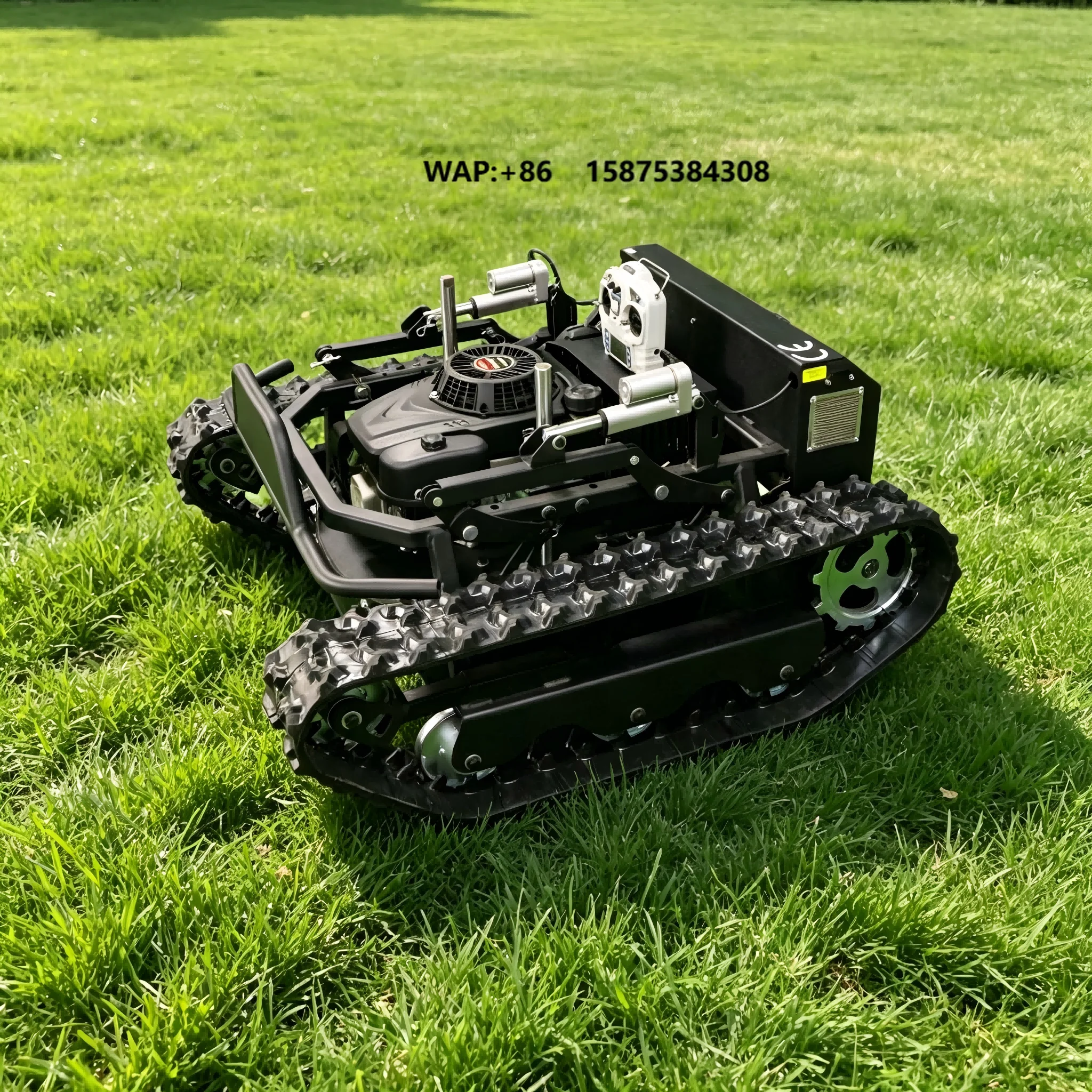 Remote-Controlled Crawler Lawn Mower Self-Propelled 608cc 2-Stroke Engine Industrial Grade Petrol Customizable Mowing Widths
Remote-Controlled Crawler Lawn Mower Self-Propelled 608cc 2-Stroke Engine Industrial Grade Petrol Customizable Mowing Widths