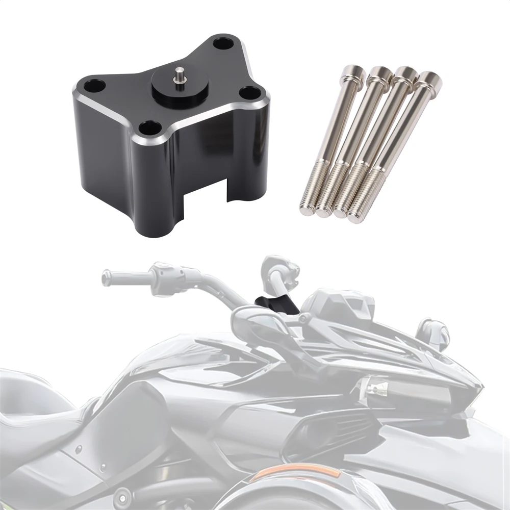 For Can AM Spyder All F3/F3S/F3T/F3 Limited and 2020+ RT with Stock Bars 2" Aluminum Handlebar Riser
For Can AM Spyder All F3/F3S/F3T/F3 Limited and 2020+ RT with Stock Bars 2" Aluminum Handlebar Riser