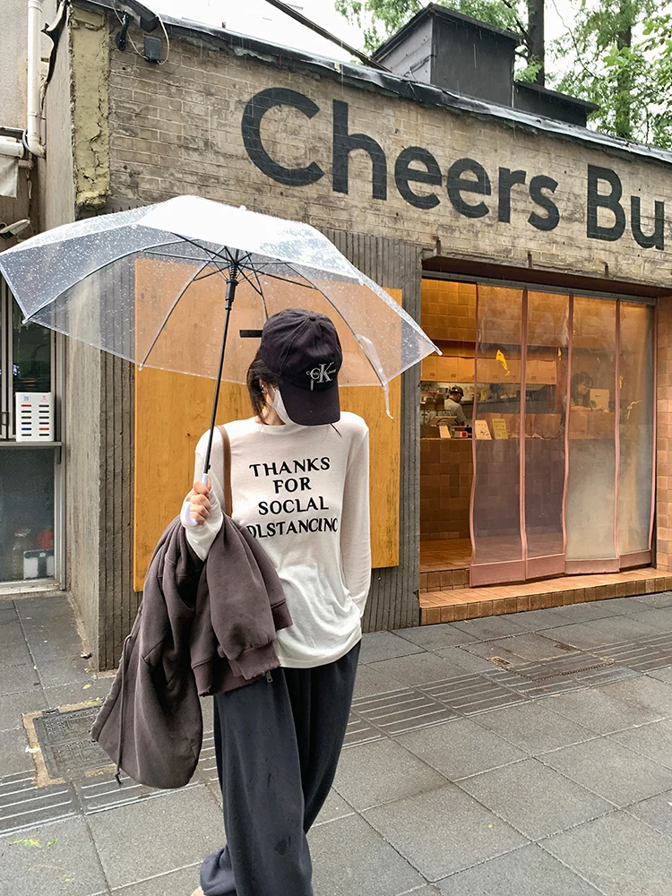 Soft Long Sve Wool T-irt Letter Pattern Comfortable Base Layer Top for Autumn And Winter Commute Sle round Ne Design
Soft Long Sve Wool T-irt Letter Pattern Comfortable Base Layer Top for Autumn And Winter Commute Sle round Ne Design