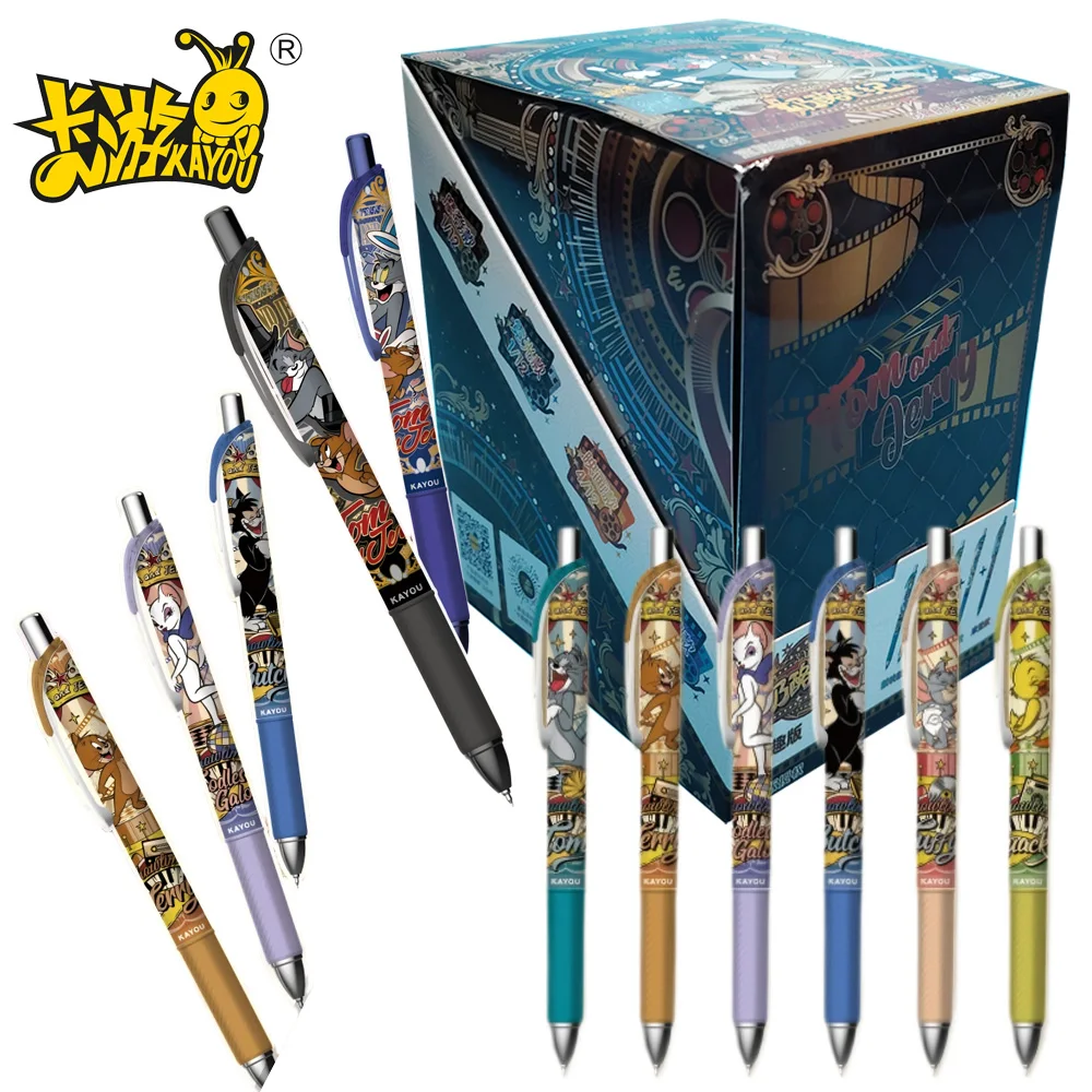 Genuine KAYOU Tom and Jerry Stationery Blind Box Premium Black Gel Pen Cartoon Pattern Desktop Ornament Creative Christmas Gifts
Genuine KAYOU Tom and Jerry Stationery Blind Box Premium Black Gel Pen Cartoon Pattern Desktop Ornament Creative Christmas Gifts