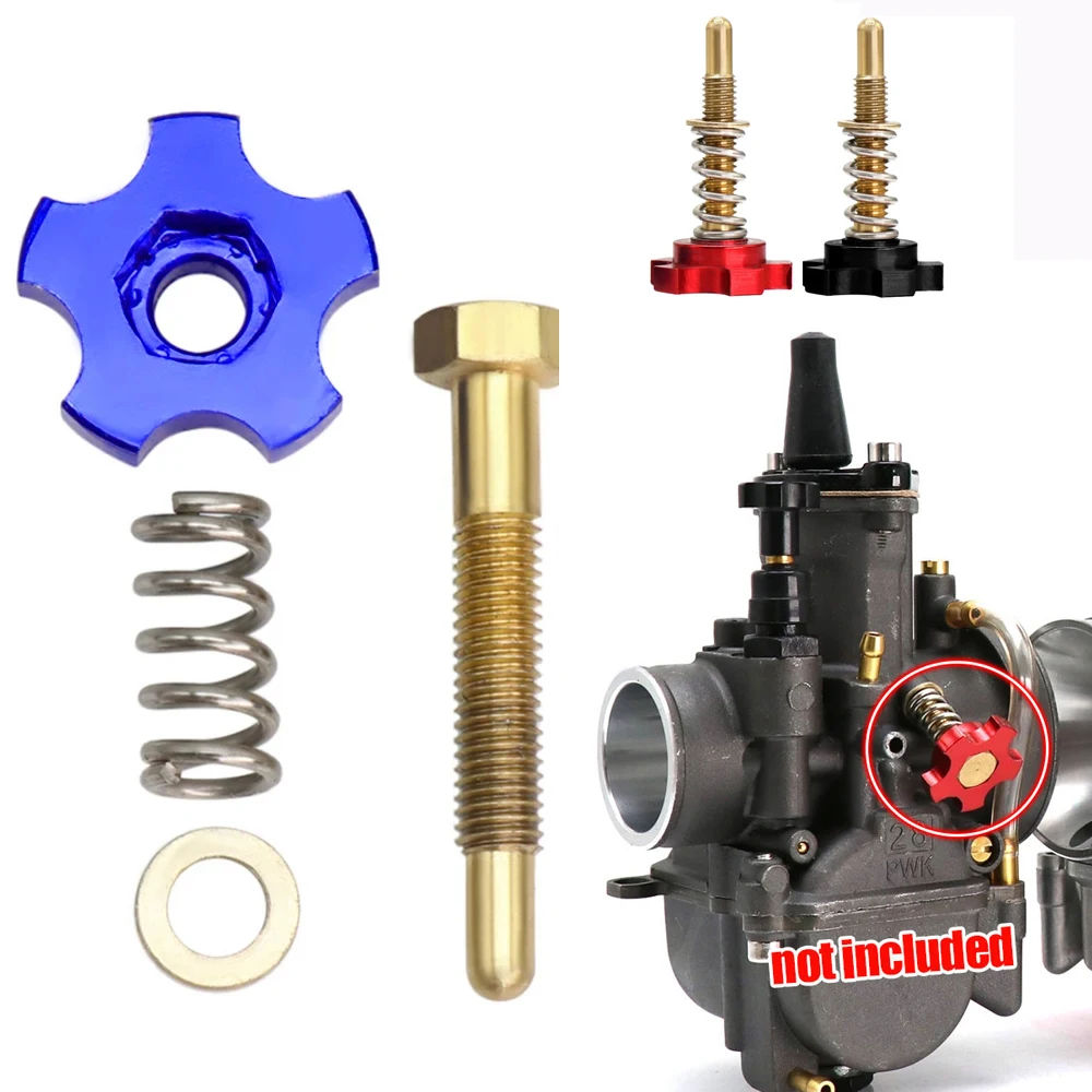 For 21-34MM PWK Carburetor Idle Speed Screw Motorcycle Parts Motorcycle Carburetor Idle Adjuster Screw Kit Accessories
For 21-34MM PWK Carburetor Idle Speed Screw Motorcycle Parts Motorcycle Carburetor Idle Adjuster Screw Kit Accessories