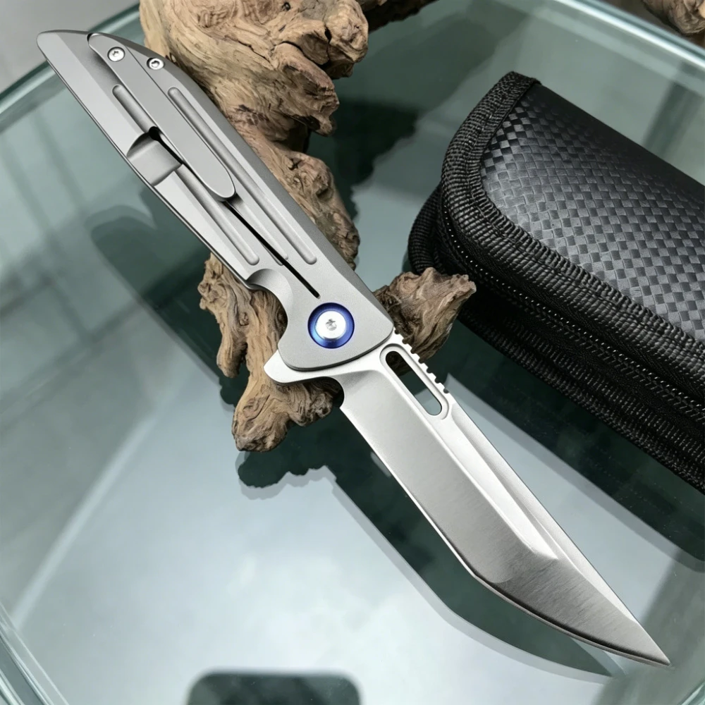 Multitool Folding EDC Pocket Knife, M390 Steel Blade & Full Steel Handle, Portable Outdoor Gear for Camping Hunting Hiking
Multitool Folding EDC Pocket Knife, M390 Steel Blade & Full Steel Handle, Portable Outdoor Gear for Camping Hunting Hiking