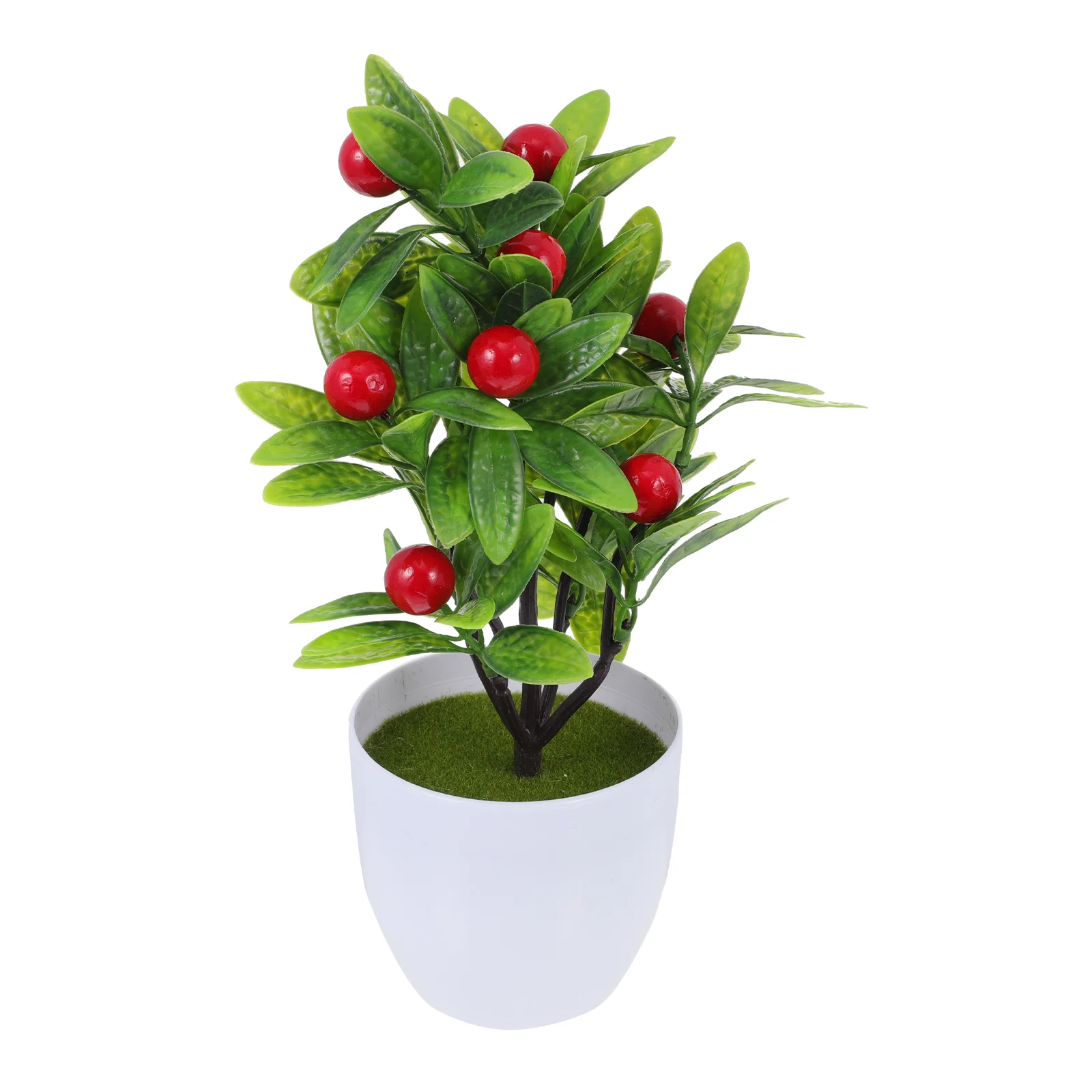 2 PCS Simulation Potted Plants Artificial Green Bonsai Desktop Decor Material Lifelike Appearance Fresh Beautiful
2 PCS Simulation Potted Plants Artificial Green Bonsai Desktop Decor Material Lifelike Appearance Fresh Beautiful