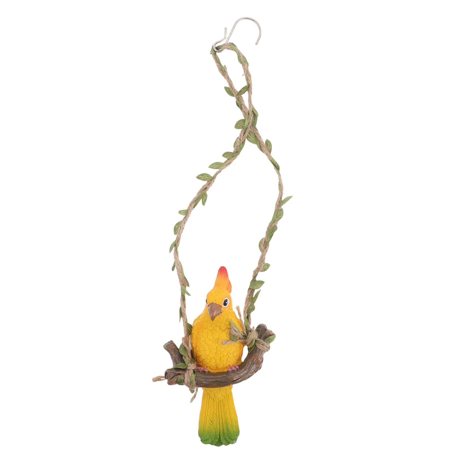 Parrot Swing Ornament Home Decor Figurine Hammock Ornaments Garden Statue Chinese Style
Parrot Swing Ornament Home Decor Figurine Hammock Ornaments Garden Statue Chinese Style