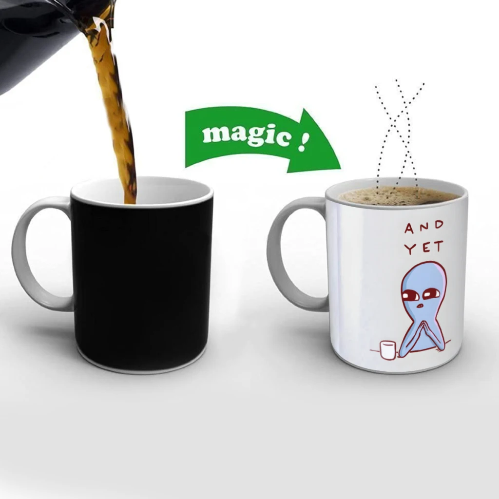 Strange Planet And Yet Creativity Change Color Chang mug Ceramic mug Hot Coffee Cup Breakfast Cup Mug Friend Gift
Strange Planet And Yet Creativity Change Color Chang mug Ceramic mug Hot Coffee Cup Breakfast Cup Mug Friend Gift