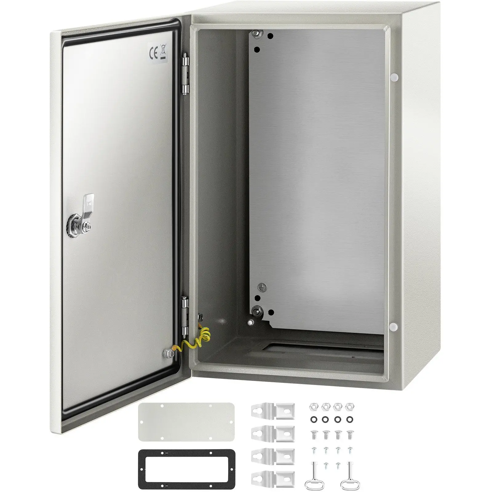 20x12x10" NEMA 4X Steel Enclosure – IP66 Waterproof/Dustproof – w/ Mounting Plate (Outdoor/Indoor Electrical Junction Box)
20x12x10" NEMA 4X Steel Enclosure – IP66 Waterproof/Dustproof – w/ Mounting Plate (Outdoor/Indoor Electrical Junction Box)