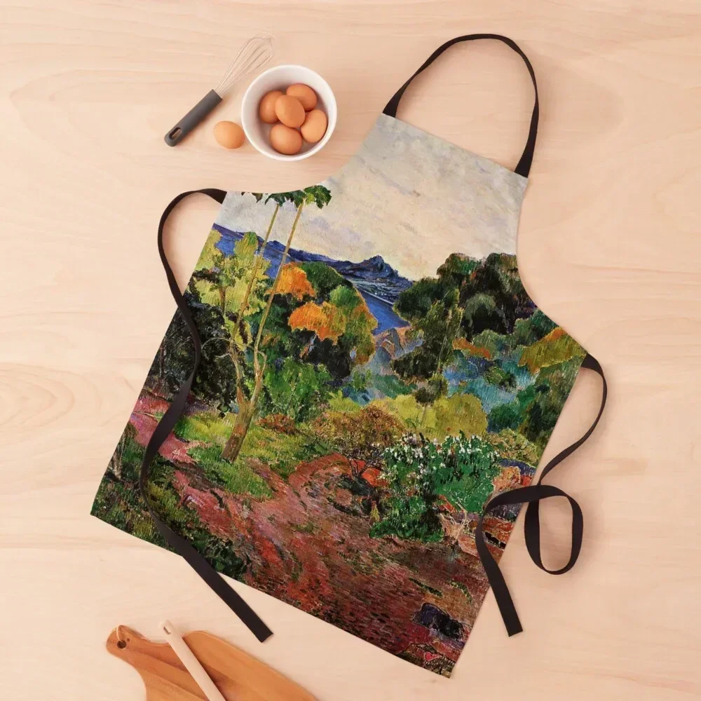 Gauguin - Martinique Landscape, beautiful tropical painting Apron Restaurant Barista Apron
Gauguin - Martinique Landscape, beautiful tropical painting Apron Restaurant Barista Apron