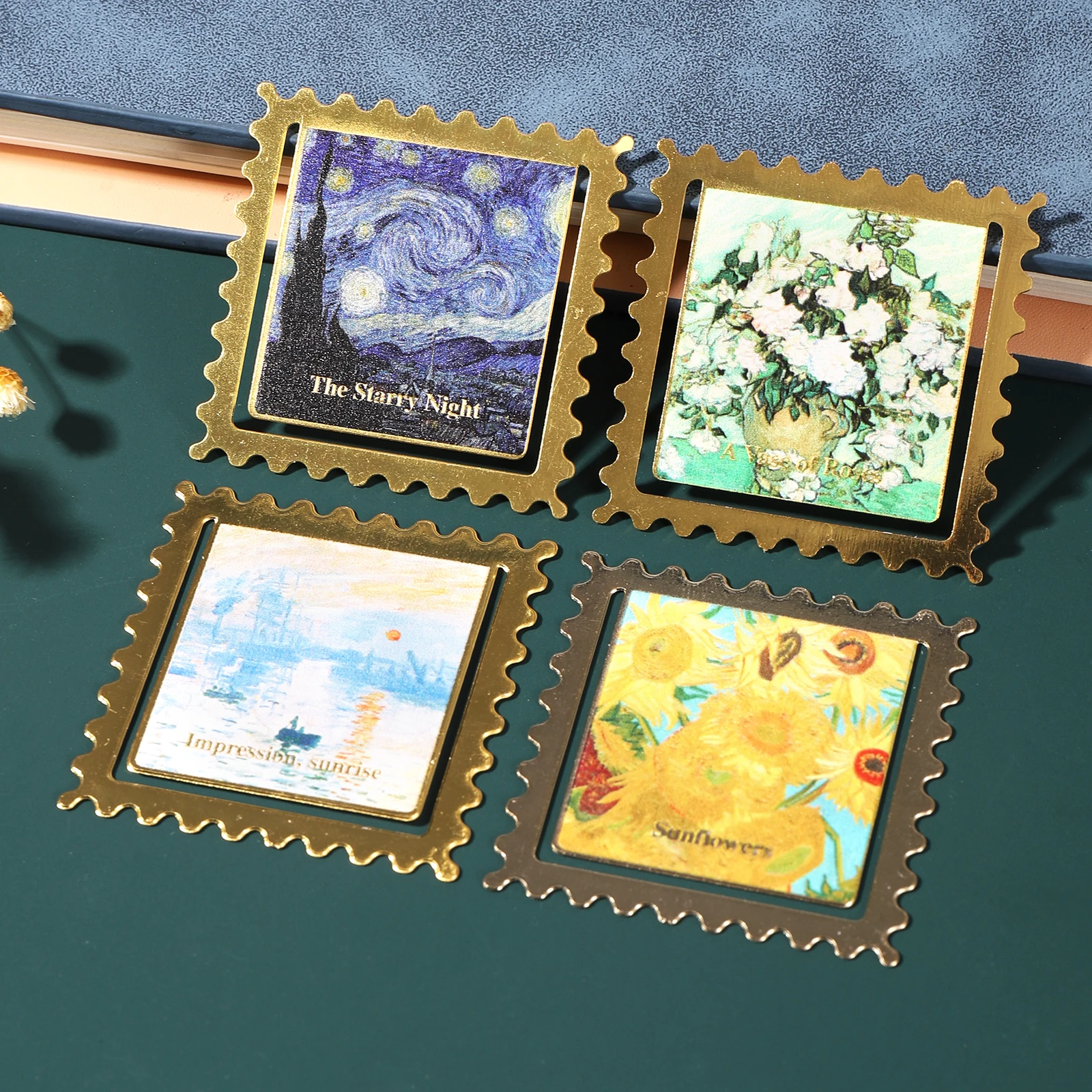 Metal Stamp Shape Bookmark Creative Oil Painting Style Bookmarks Book Page Clip Student Teacher Stationery Gift Reading Supplies
Metal Stamp Shape Bookmark Creative Oil Painting Style Bookmarks Book Page Clip Student Teacher Stationery Gift Reading Supplies