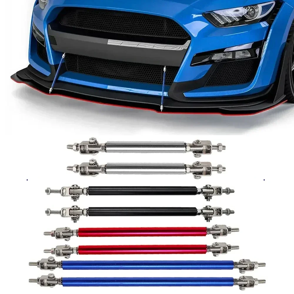 2pcs Aluminum 75/100/150/200mm Universal Car Front Rear Bumper Lip Splitter Rod Support Bars Adjustable Brace Tie Pull Bar Kit
2pcs Aluminum 75/100/150/200mm Universal Car Front Rear Bumper Lip Splitter Rod Support Bars Adjustable Brace Tie Pull Bar Kit