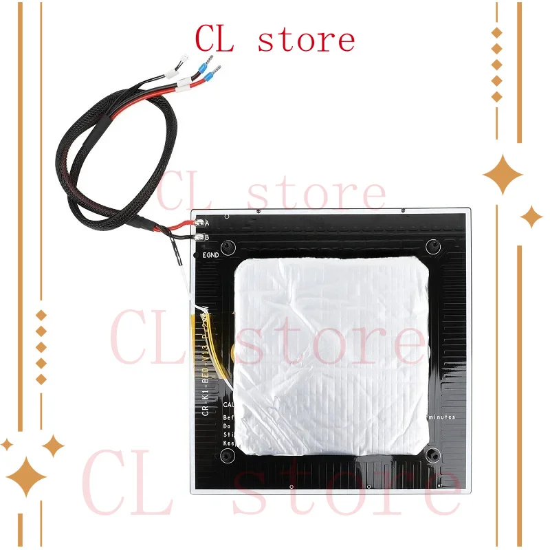 Комплект досок для горячей кровати Creality 3D серии K1 для K1c/K1se 24 В 280 Вт 235 мм * 235 мм K1MAX 110 В/220 В AC1000 Вт 315*310 мм 
Комплект досок для горячей кровати Creality 3D серии K1 для K1c/K1se 24 В 280 Вт 235 мм * 235 мм K1MAX 110 В/220 В AC1000 Вт 315*310 мм