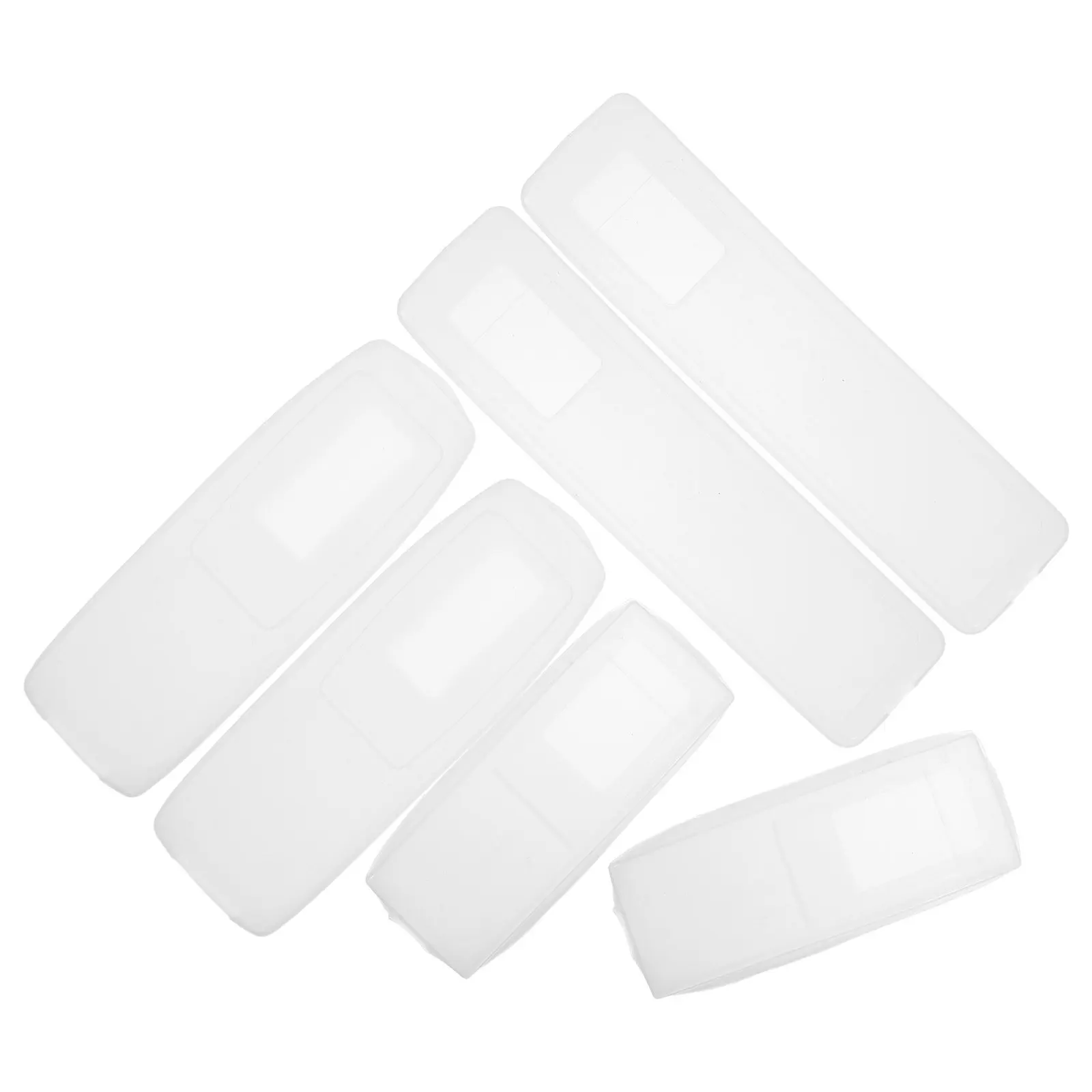 6 шт. силиконовые защитные чехлы для пультов дистанционного управления, прозрачные, водонепроницаемые, пылезащитные, силиконовые чехлы для кондиционеров, замена штатных.
6 шт. силиконовые защитные чехлы для пультов дистанционного управления, прозрачные, водонепроницаемые, пылезащитные, силиконовые чехлы для кондиционеров, замена штатных.