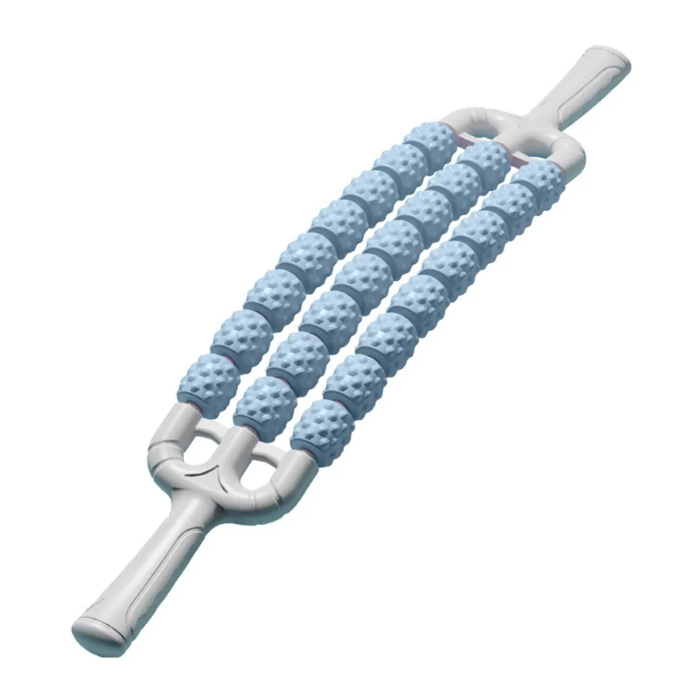 Three Rows Curved Massage Roller Multifunction Anti Cellulite Yoga Massage Stick Relaxation Muscles Durable Fascia Stick Arms
Three Rows Curved Massage Roller Multifunction Anti Cellulite Yoga Massage Stick Relaxation Muscles Durable Fascia Stick Arms