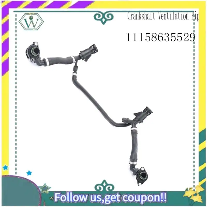 A82U-11158635529 Crankcase Vent Hose For BMW 7 Series G12 2016-2019 750Li Xdrive Crankshaft Ventilation Pipe
A82U-11158635529 Crankcase Vent Hose For BMW 7 Series G12 2016-2019 750Li Xdrive Crankshaft Ventilation Pipe