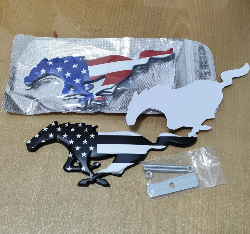 Pasted or Screw Horse shape Front Emblem Badge for Ford Mustang 2.3T Emblem Badge Sticker Accessories
Pasted or Screw Horse shape Front Emblem Badge for Ford Mustang 2.3T Emblem Badge Sticker Accessories
