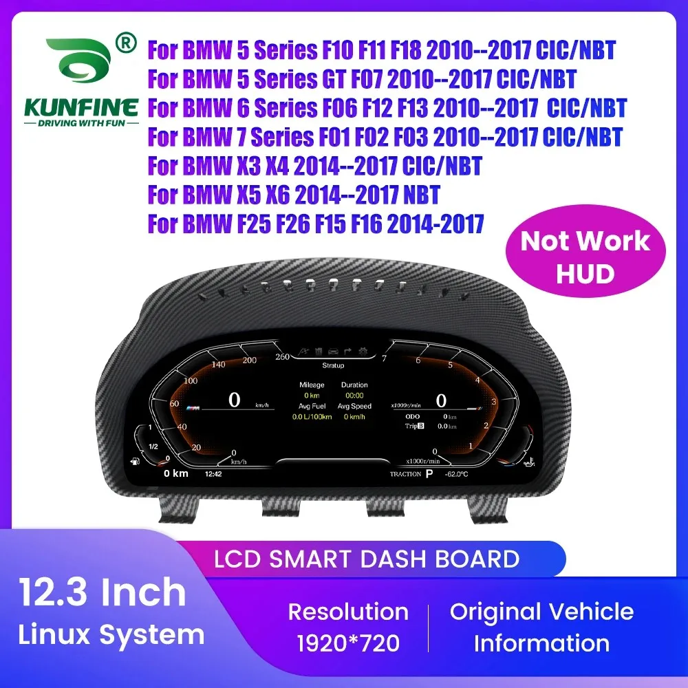 Для BMW 5 6 7 серии F01 F02 F03 F06 F10 12,3-дюймовый автомобильный ЖК-дисплей, цифровая приборная панель, приборная панель, спидометр, виртуальный кабин
Для BMW 5 6 7 серии F01 F02 F03 F06 F10 12,3-дюймовый автомобильный ЖК-дисплей, цифровая приборная панель, приборная панель, спидометр, виртуальный кабин