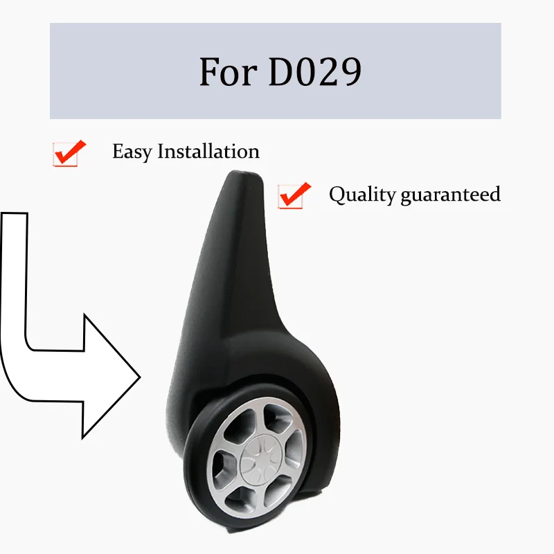 For D029 Replacement Straight Roller Wheel Set Suitable for Suitcase Front Castors Easy Installation
For D029 Replacement Straight Roller Wheel Set Suitable for Suitcase Front Castors Easy Installation