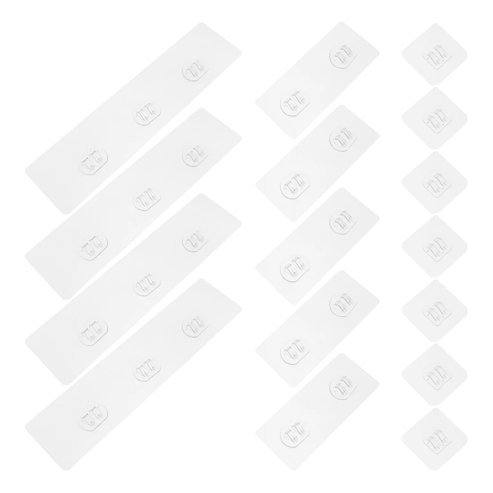 21pcs Adhesive Heavy Duty Transparent Adhesive Hooks For Hanging Acrylic Wall Mounted Bathroom Kitchen Non-slip Strong Hangers
21pcs Adhesive Heavy Duty Transparent Adhesive Hooks For Hanging Acrylic Wall Mounted Bathroom Kitchen Non-slip Strong Hangers