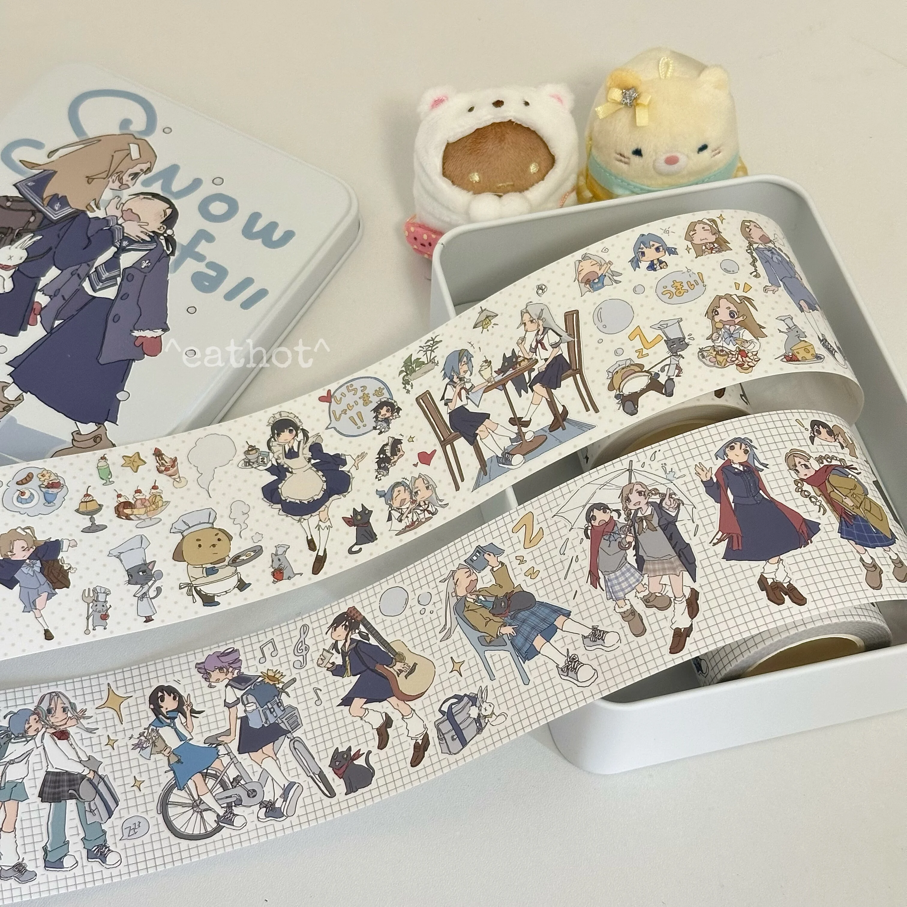 Eat Hot Youth Journey/Eat Tea Notes Film Sticker Roll
Eat Hot Youth Journey/Eat Tea Notes Film Sticker Roll