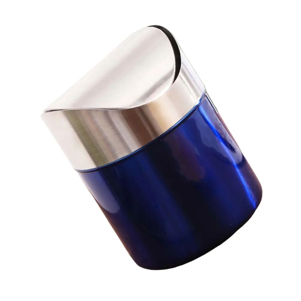 Stylish Trash Bin Compact Size Easy Use Kitchen Bedroom Bathroom Stainless Steel Durability Blue White Desktop Garbage Can Waste
Stylish Trash Bin Compact Size Easy Use Kitchen Bedroom Bathroom Stainless Steel Durability Blue White Desktop Garbage Can Waste