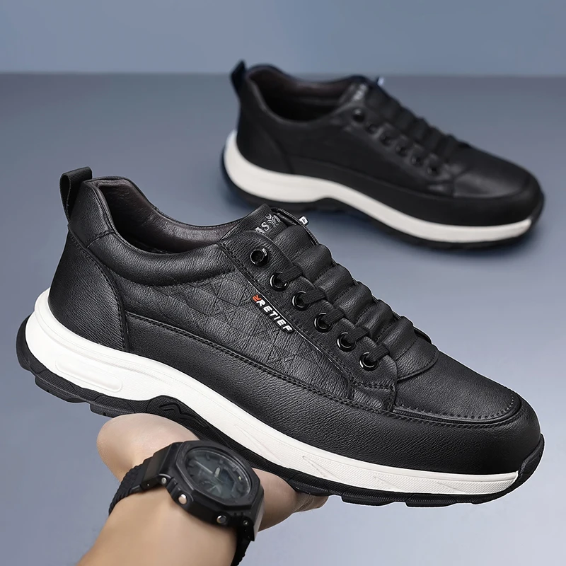Men Casual Shoes Genuine Leather Shoes Fashion Sneakers Daily Walking Shoes Comfort Soft Sole Shoes Non Slip Male Footwear
Men Casual Shoes Genuine Leather Shoes Fashion Sneakers Daily Walking Shoes Comfort Soft Sole Shoes Non Slip Male Footwear