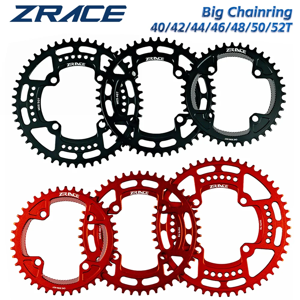 ZRACE Chainrings Chainwheels 40T/42T/44T/46T/48T/50T/52T BCD104,Narrow Width tooth AL7075 CNC, MTB/Road/Foldingbike/gravel-bikes
ZRACE Chainrings Chainwheels 40T/42T/44T/46T/48T/50T/52T BCD104,Narrow Width tooth AL7075 CNC, MTB/Road/Foldingbike/gravel-bikes