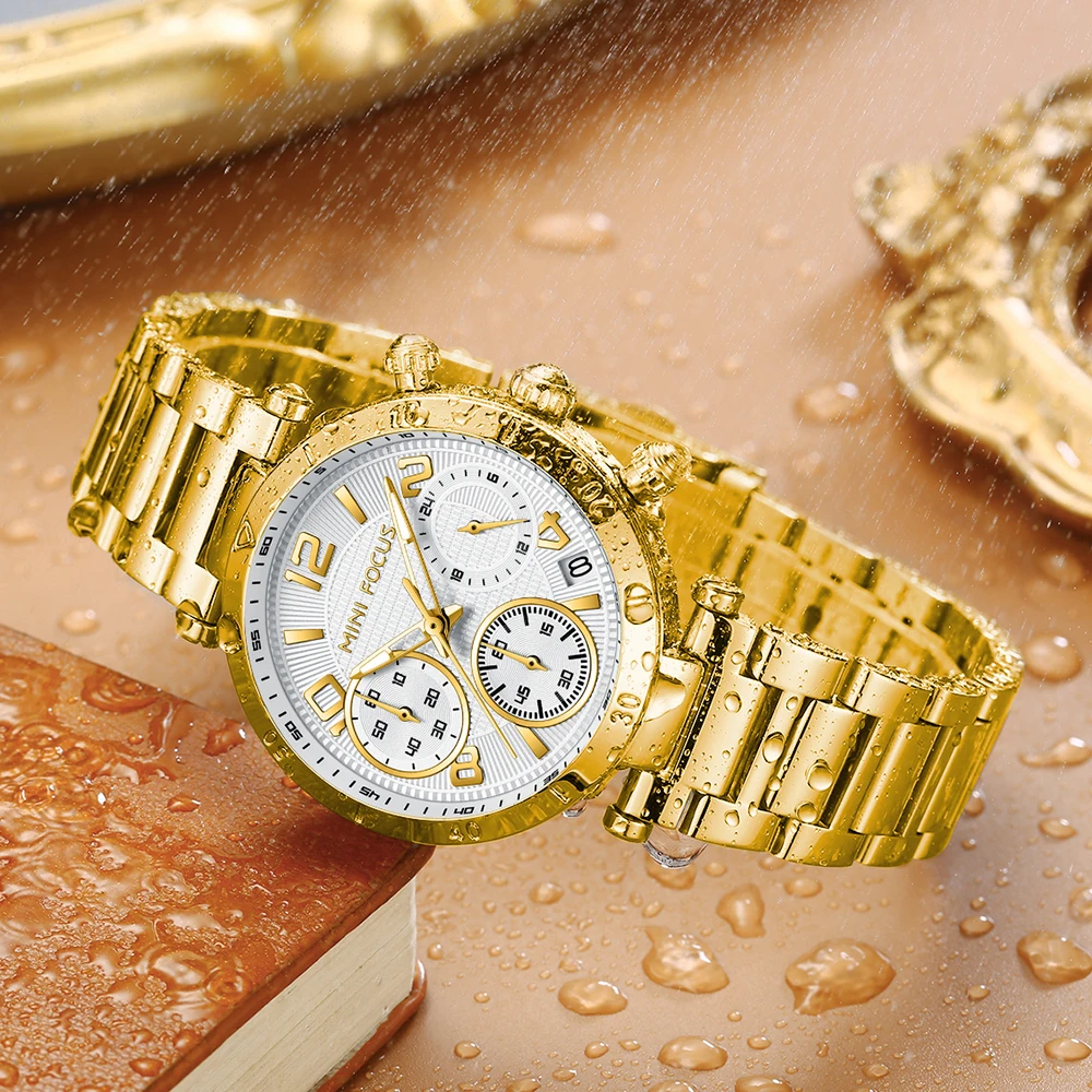 MINI FOCUS Original Watch For Woman Waterproof Luminous Date Week Ladies Watch Stainless Steel Quartz Women's Watches Female
MINI FOCUS Original Watch For Woman Waterproof Luminous Date Week Ladies Watch Stainless Steel Quartz Women's Watches Female