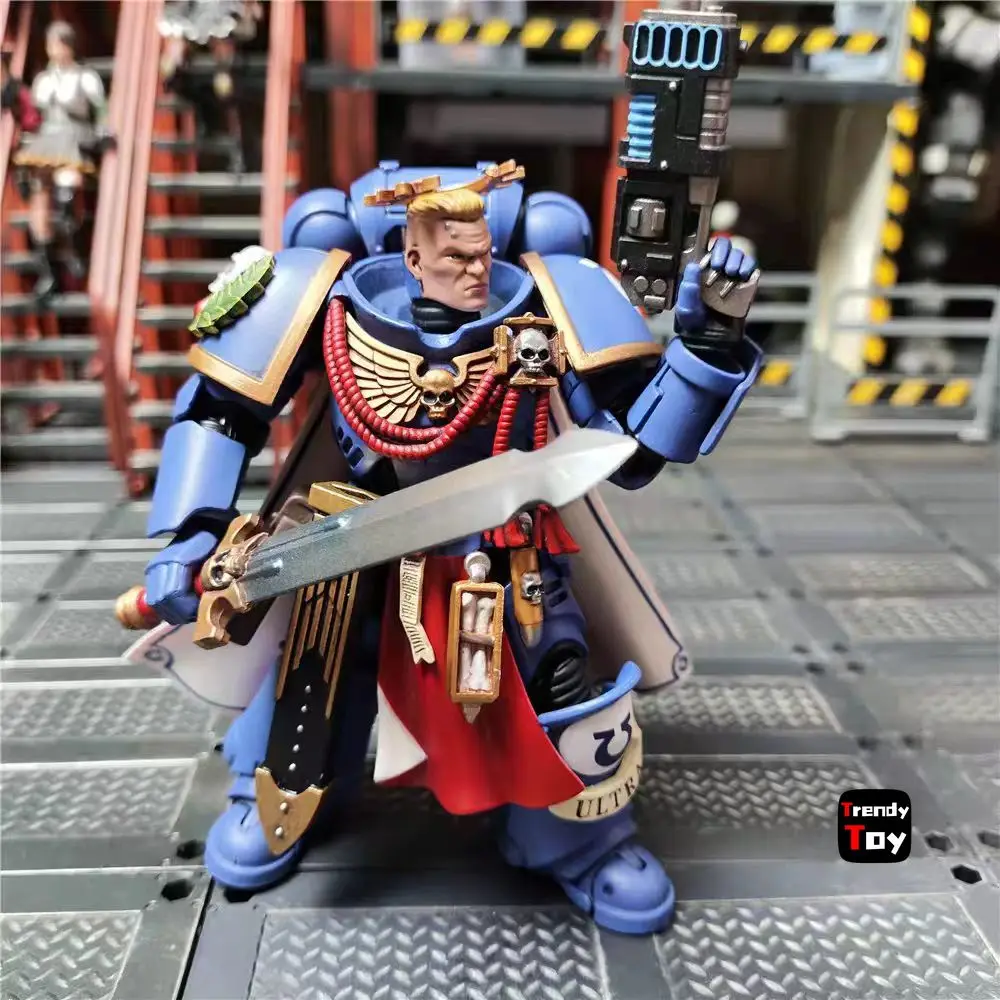 【JOYTOY】Warhammer 40K Ultramarines Primaris Captain with Power Sword and Plasma Pisto 1/18 Action Figure Toys
【JOYTOY】Warhammer 40K Ultramarines Primaris Captain with Power Sword and Plasma Pisto 1/18 Action Figure Toys