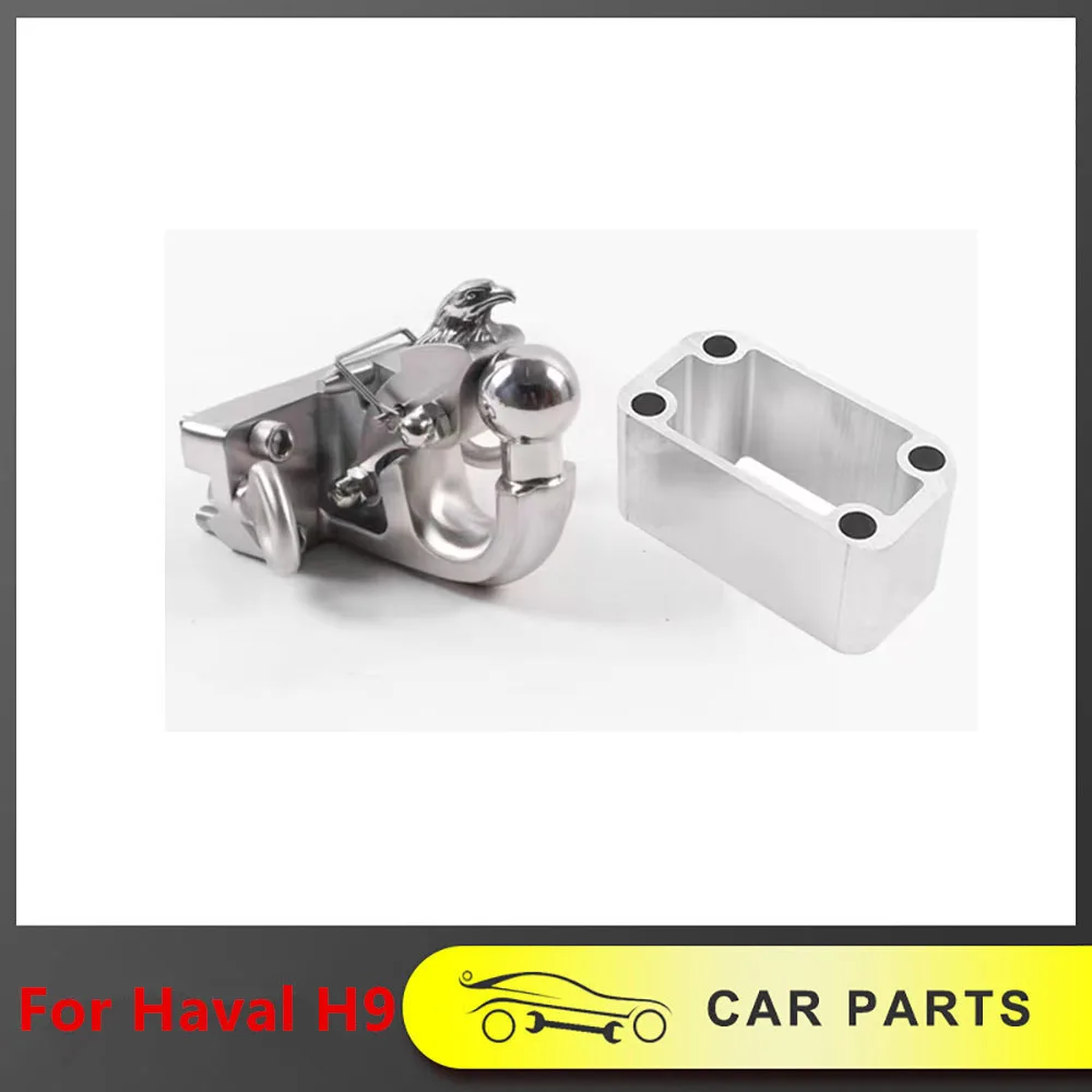 Trailer Hook Stainless Steel Tiger Head Hook Eagle Head Hook Rear Bar Trailer Arm Accessories Suitable For Haval H9 2MKII 2024
Trailer Hook Stainless Steel Tiger Head Hook Eagle Head Hook Rear Bar Trailer Arm Accessories Suitable For Haval H9 2MKII 2024