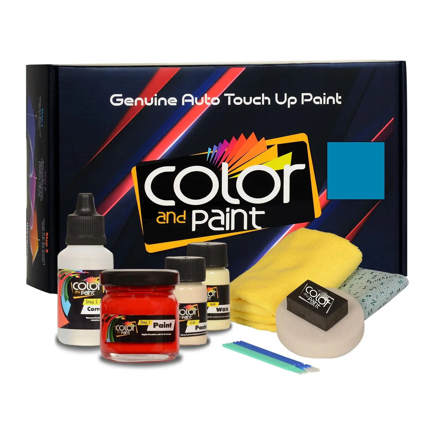 Color and Paint compatible with Bombardier Automotive Touch Up Paint - SATIN DENIM BLUE - B-374 - Plus Care
Color and Paint compatible with Bombardier Automotive Touch Up Paint - SATIN DENIM BLUE - B-374 - Plus Care