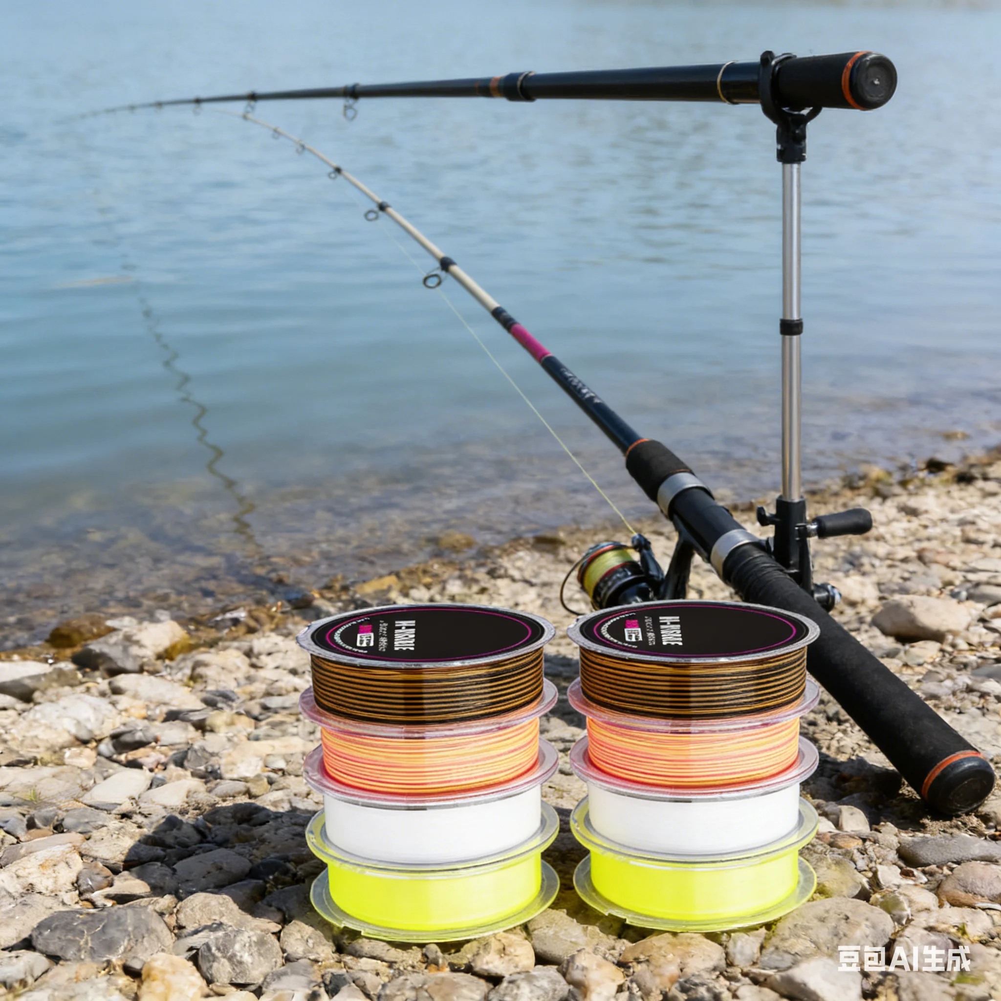 Hi-Visible Nylon Fishing Line 200M 1.7# & 2.0# Wear Resistant Line For Rock Fishing Saltwater Freshwater Main Line Fishing Gears
Hi-Visible Nylon Fishing Line 200M 1.7# & 2.0# Wear Resistant Line For Rock Fishing Saltwater Freshwater Main Line Fishing Gears