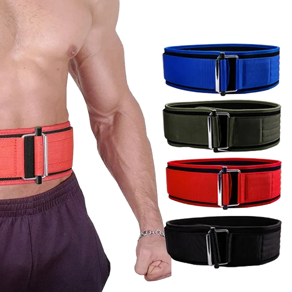 Self-locking Buckle Weightlifting Belt Fitness Adjustable Nylon Gym Workout Belts Deadlifting Squatting Lifting Back Support Men
Self-locking Buckle Weightlifting Belt Fitness Adjustable Nylon Gym Workout Belts Deadlifting Squatting Lifting Back Support Men