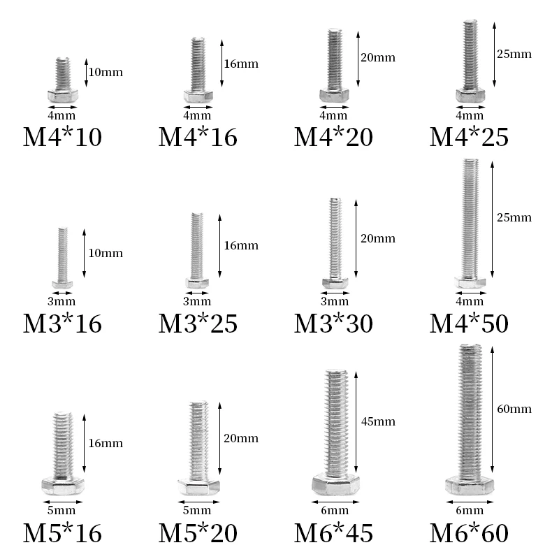 10/50pcs M3 M4 M5 304 Stainless Steel Hexagon Screws Metric Thread Hex External Head Bolts Cap Screw for fastener
10/50pcs M3 M4 M5 304 Stainless Steel Hexagon Screws Metric Thread Hex External Head Bolts Cap Screw for fastener