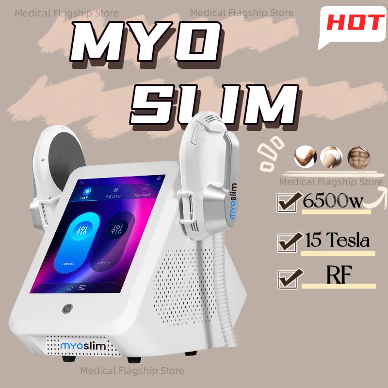 Myoslim Nova RF Machine Muscle Stimulation 200HZ Ems Body Sculpting Fat Burning Boby Slimming Electromagnetic
Myoslim Nova RF Machine Muscle Stimulation 200HZ Ems Body Sculpting Fat Burning Boby Slimming Electromagnetic