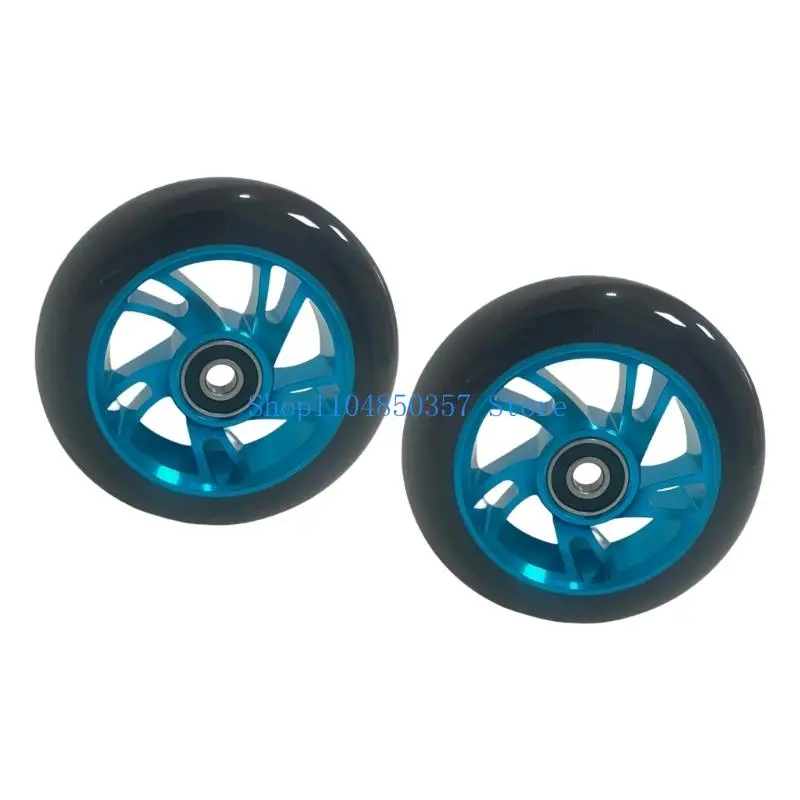 652F 10cm Scooter Wheel Light Weight Aluminum Rims High Elasticities PU Tires Sealed Precisions Bearing Skateboard Part
652F 10cm Scooter Wheel Light Weight Aluminum Rims High Elasticities PU Tires Sealed Precisions Bearing Skateboard Part