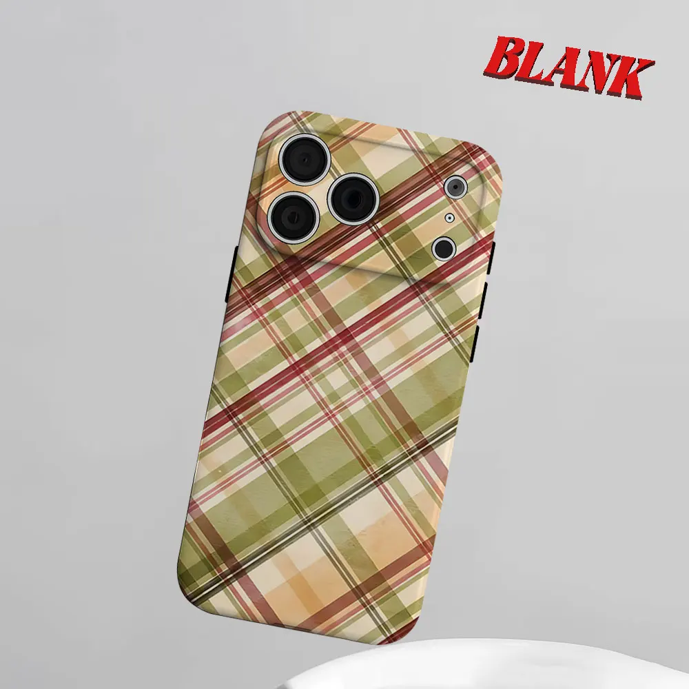 Pastel Plaid 2-in-1 Phone Case For iPhone 17 16 15 14 13 Pro Max Air 16e INS Flower Hard PC Bumper Cover Coque
Pastel Plaid 2-in-1 Phone Case For iPhone 17 16 15 14 13 Pro Max Air 16e INS Flower Hard PC Bumper Cover Coque