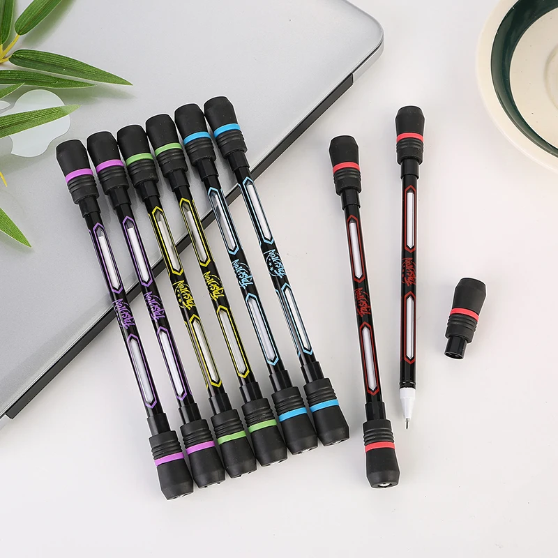 Fidget Spinning Pen Stress Relief Anti-slip Rotating Plastic Ballpoint Pen Antistress Pen for Adults Kids Students School Office
Fidget Spinning Pen Stress Relief Anti-slip Rotating Plastic Ballpoint Pen Antistress Pen for Adults Kids Students School Office