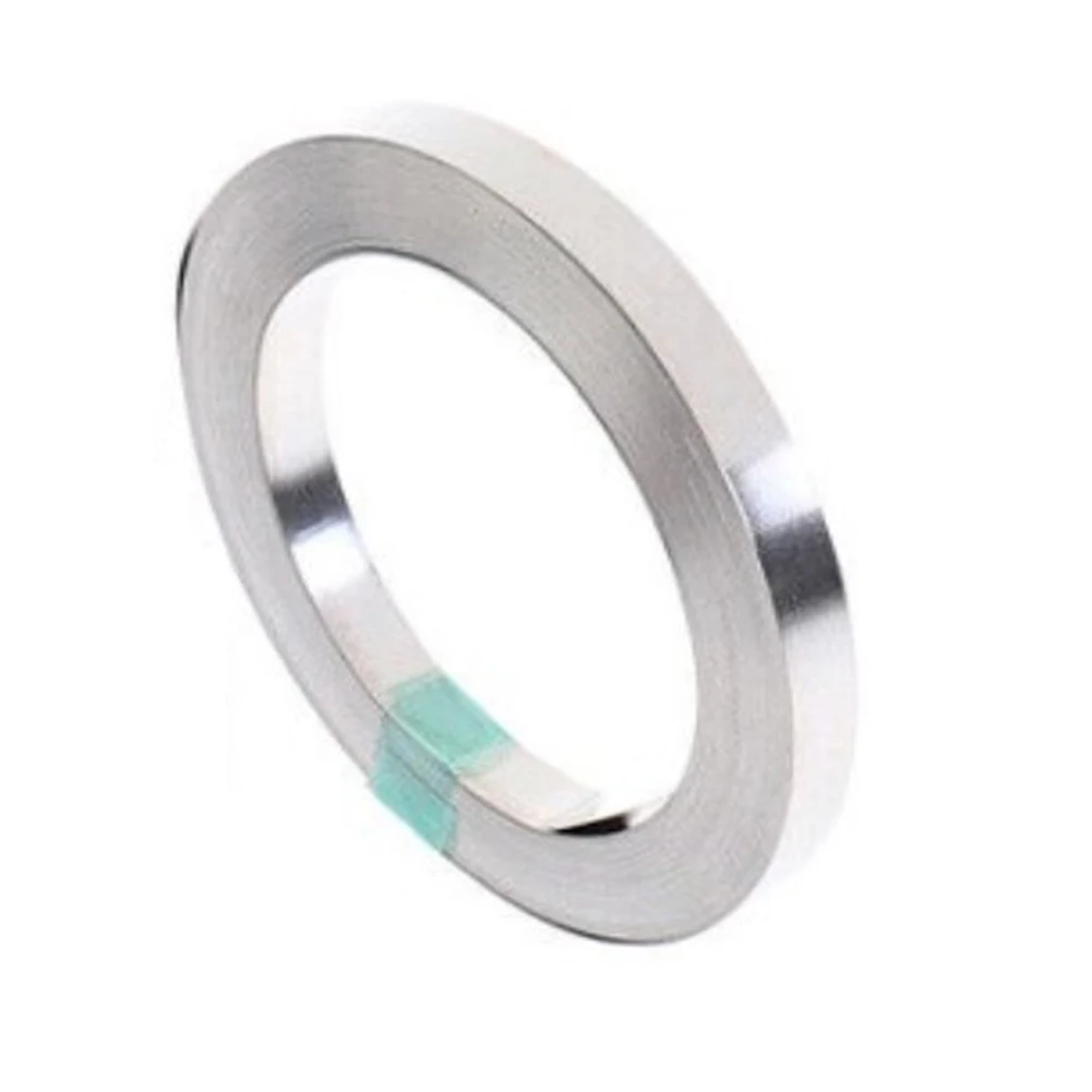 Никелированная лента для точечной сварки, рулон 5 м, для клемм аккумуляторов и сборки аккумуляторных блоков электроинструментов, с отличной прочностью на растяжение
Никелированная лента для точечной сварки, рулон 5 м, для клемм аккумуляторов и сборки аккумуляторных блоков электроинструментов, с отличной прочностью на растяжение