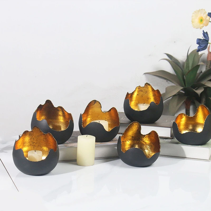Metal Tea Light Candlestick Retro Decorative Egg Shaped Candles Stand Parties Centerpieces Wedding Home Bedroom Ornament Decor
Metal Tea Light Candlestick Retro Decorative Egg Shaped Candles Stand Parties Centerpieces Wedding Home Bedroom Ornament Decor
