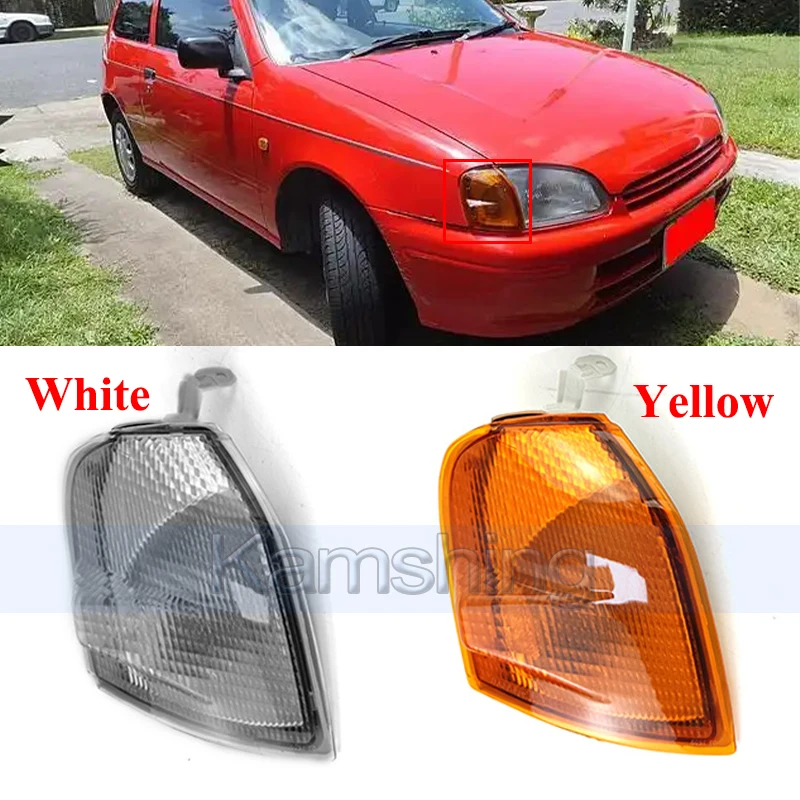 Kamshing 1pair Front Corner Light For Toyota Starlet Glanza 1996-1999 Headlight Marker Lamp Front Turn Signal Lamp
Kamshing 1pair Front Corner Light For Toyota Starlet Glanza 1996-1999 Headlight Marker Lamp Front Turn Signal Lamp