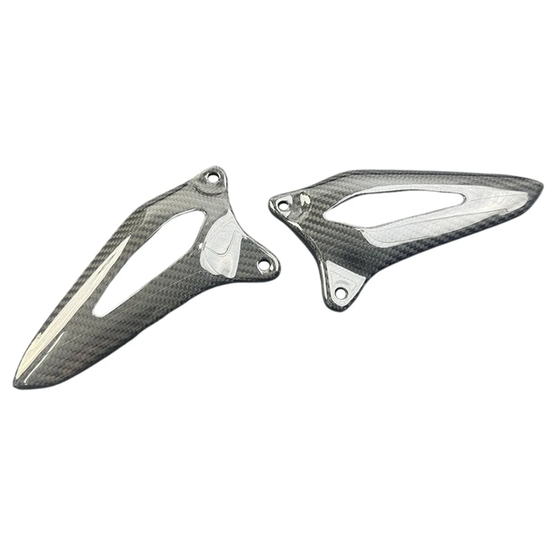 Carbon Fiber Motorcycle Accessories Heel Plates Guards Footrests For Speed Triple 1200RS 1200RR 2021-2024
Carbon Fiber Motorcycle Accessories Heel Plates Guards Footrests For Speed Triple 1200RS 1200RR 2021-2024