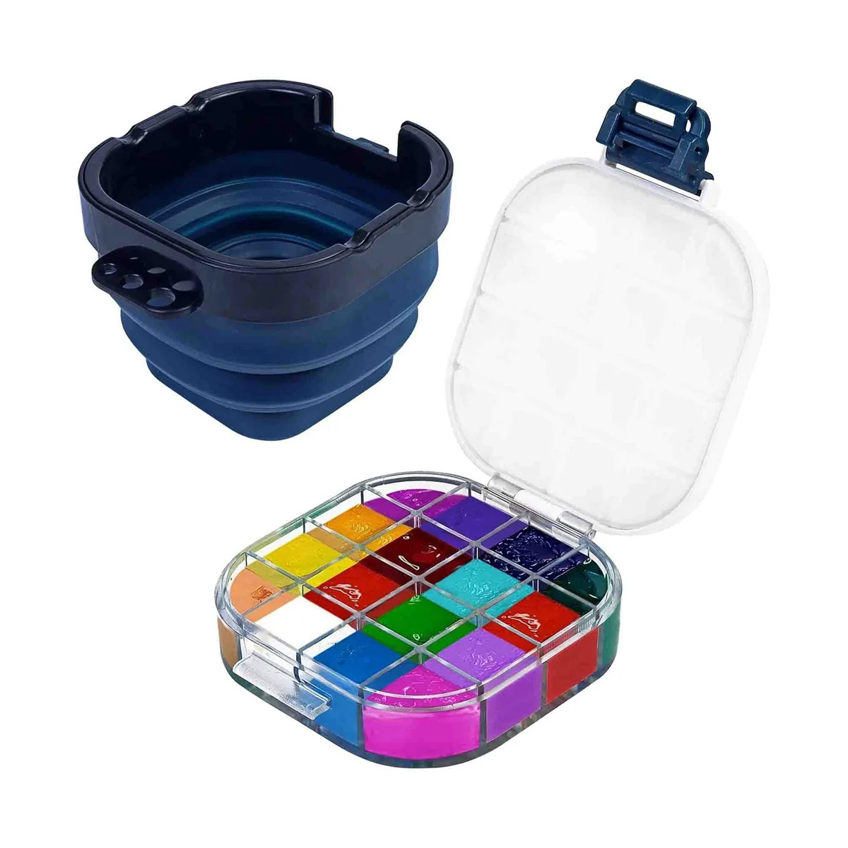 Герметичная Палетка для экономии краски, Палетка с крышкой на 16 футов, в комплекте с раковиной для кистей для гуаши
Герметичная Палетка для экономии краски, Палетка с крышкой на 16 футов, в комплекте с раковиной для кистей для гуаши