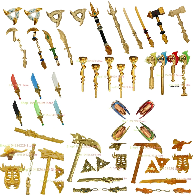 Новые игрушечные оружие-мечи из аниме и мультфильмов, подходящие для конструкторов-ниндзя, коллекционные игрушки для детей, подарки на день рождения
Новые игрушечные оружие-мечи из аниме и мультфильмов, подходящие для конструкторов-ниндзя, коллекционные игрушки для детей, подарки на день рождения